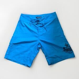 Duke Kahanamoku Hawaii Board Shorts Swim Surf Beach Mens Medium 32-34 Turquoise
